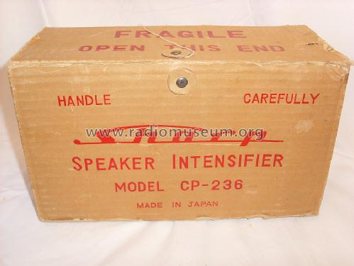 Speaker Intensifier CP-236; Sharp; Osaka (ID = 1564939) Ampl/Mixer