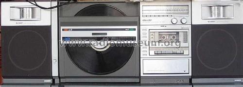 Dual Play Disc Combo System VZ-3000 ; Sharp; Osaka (ID = 1900360) Radio
