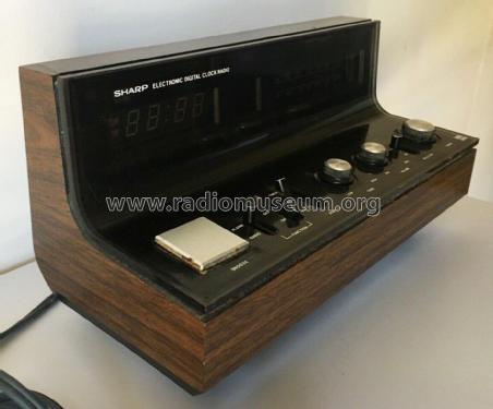 Electronic Digital Clock Radio FX-53CX; Sharp; Osaka (ID = 2715443) Radio