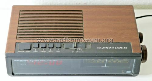 Electronic Digital Clock radio FX-100C; Sharp; Osaka (ID = 2827733) Radio