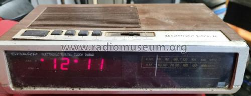 Electronic Digital Clock radio FX-100CW; Sharp; Osaka (ID = 2827736) Radio