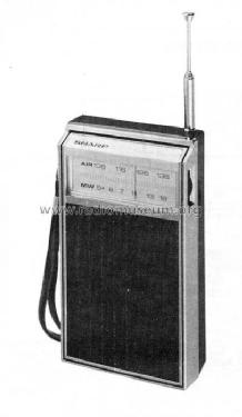 Air-MW 2 Band 8 Transistor FX-184AU; Sharp; Osaka (ID = 413657) Radio