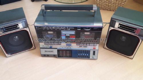 Portable Stereo Component System GF-780H; Sharp; Osaka (ID = 2127263) Radio