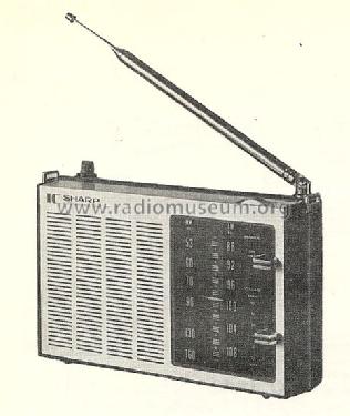 ICX-20 B; Sharp; Osaka (ID = 279803) Radio