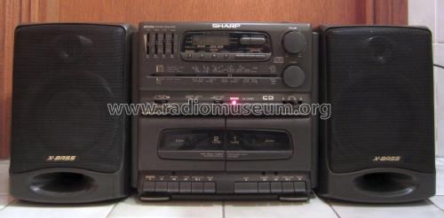 Integrated Audio System CD550E ; Sharp; Osaka (ID = 2867332) Radio