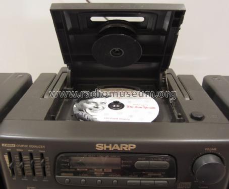 Integrated Audio System CD550E ; Sharp; Osaka (ID = 2867334) Radio