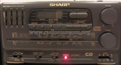 Integrated Audio System CD550E ; Sharp; Osaka (ID = 2867336) Radio