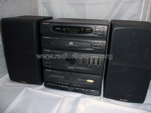 Mini Component System CD-S360H/E; Sharp; Osaka (ID = 1632761) Radio