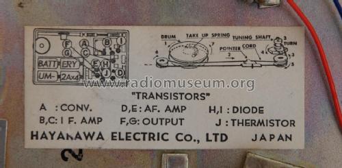 Mini Sterephone BXG-370; Sharp; Osaka (ID = 1967082) Radio