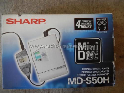 Portable Minidisc Player MD-S50H; Sharp; Osaka (ID = 2281366) R-Player