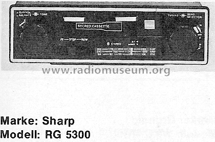 RG-5300; Sharp; Osaka (ID = 830983) Car Radio