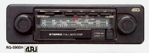 RG-5900H; Sharp; Osaka (ID = 566627) Car Radio