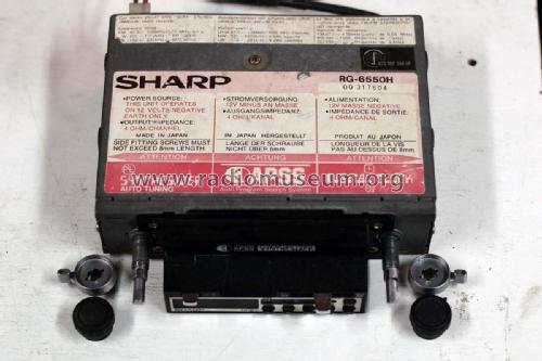 RG-6550H; Sharp; Osaka (ID = 2013046) Car Radio