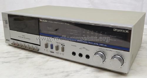 Stereo Cassette Deck RT-150H; Sharp; Osaka (ID = 1715451) R-Player