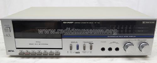 Stereo Cassette Deck RT-150H; Sharp; Osaka (ID = 1715452) R-Player