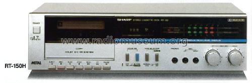 Stereo Cassette Deck RT-150H; Sharp; Osaka (ID = 564435) R-Player