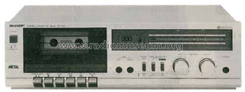 Stereo Cassette Deck RT-100; Sharp; Osaka (ID = 1353975) R-Player