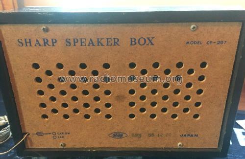 Sharp Speaker Box CP-207; Sharp; Osaka (ID = 2828076) Speaker-P