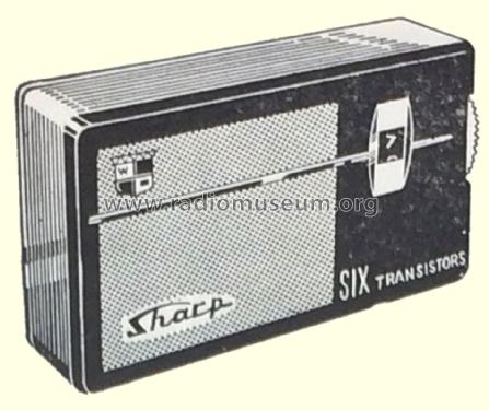 Six Transistors BP-302; Sharp; Osaka (ID = 2460852) Radio