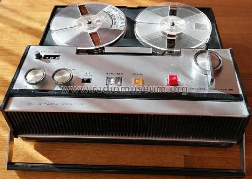 1966-sharp portable reel to reel tape recorder--model rd 505