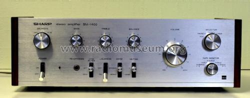 Stereo Amplifier SM-1400H; Sharp; Osaka (ID = 3113778) Ampl/Mixer