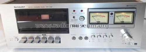 Stereo Cassette Tape Deck RT-1157H; Sharp; Osaka (ID = 1436341) R-Player