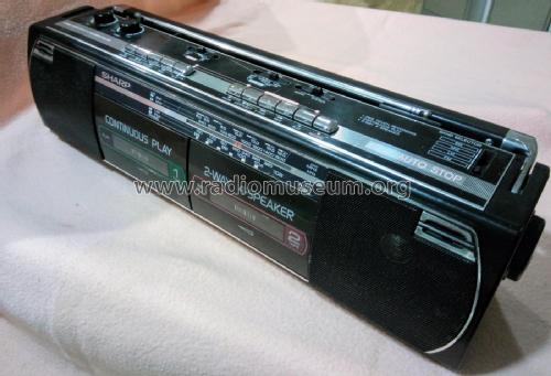 Stereo Radio Cassette Recorder WQ-268H; Sharp; Osaka (ID = 2328012) Radio