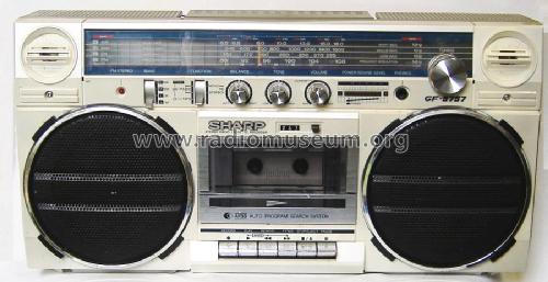 Stereo Radio Cassette Recorder GF5757; Sharp; Osaka (ID = 1885192) Radio