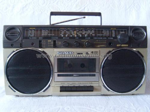 Stereo radio cassette recorder GF-6565H; Sharp; Osaka (ID = 2242135) Radio