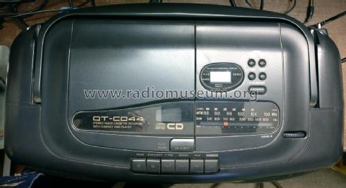 Stereo Radio Cassette Recorder with Compact Disc Player QT-CD44H; Sharp; Osaka (ID = 2382741) Radio