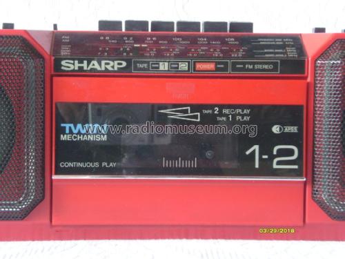 Stereo Radio Cassette Recorder WQ-T281Z; Sharp; Osaka (ID = 2241784) R-Player