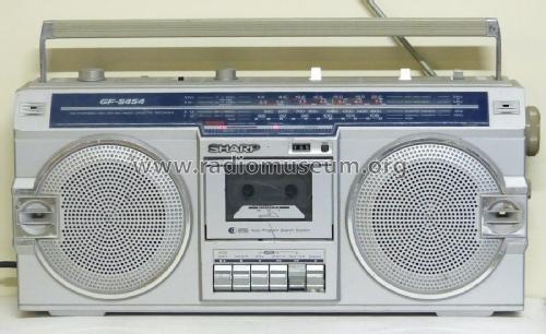 Stereo Radio Tape Recorder GF-5454Z; Sharp; Osaka (ID = 2664857) Radio