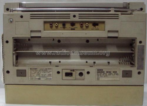 Stereo Radio-Tape Recorder GF-990G; Sharp; Osaka (ID = 1650802) Radio