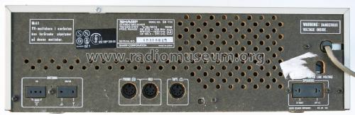 Stereo Receiver SA-11H; Sharp; Osaka (ID = 654155) Radio