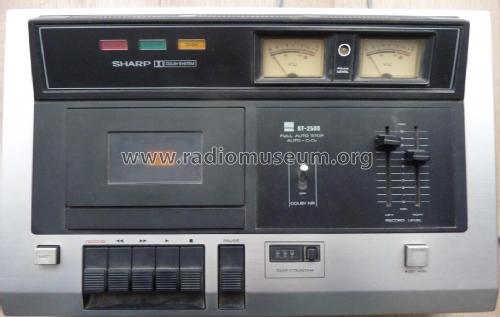Stereo Tape Deck RT-2500H; Sharp; Osaka (ID = 2211198) Enrég.-R