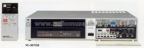 Video Cassette Recorder VC-387; Sharp; Osaka (ID = 1323788) R-Player