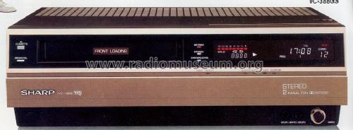 Video Cassette Recorder VC-388; Sharp; Osaka (ID = 1323795) Sonido-V