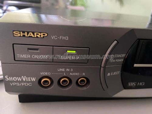 Video Cassette Recorder VC-FH3GM; Sharp; Osaka (ID = 3117894) Sonido-V