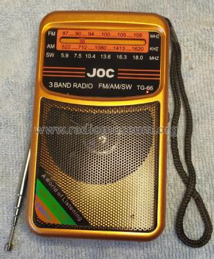 JOC 3 BAND RADIO FM/AM/SW TG-66; Shenzen Kingstar (ID = 3071034) Radio