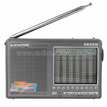 FM Stereo/SW MW LW Digital World Receiver DE1103; Degen 深圳市德劲电子有限公司 (ID = 1950670) Radio