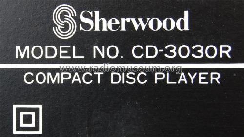 Compact Disc Player CD-3030R; Sherwood, Chicago (ID = 1854469) R-Player