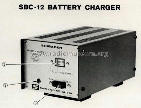 Battery Charger SBC-12; Shibaden, Shiba (ID = 1202932) Power-S