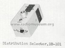 Distribution Selector DB-101; Shibaden, Shiba (ID = 1034705) Misc