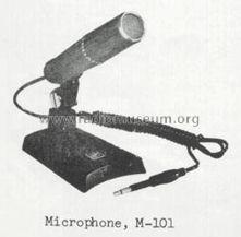 Microphone M-101; Shibaden, Shiba (ID = 1034586) Microphone/PU