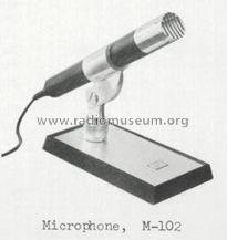 Microphone M-102; Shibaden, Shiba (ID = 1034707) Microphone/PU