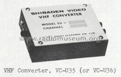 VHF Converter VC-U35; Shibaden, Shiba (ID = 1034415) Misc