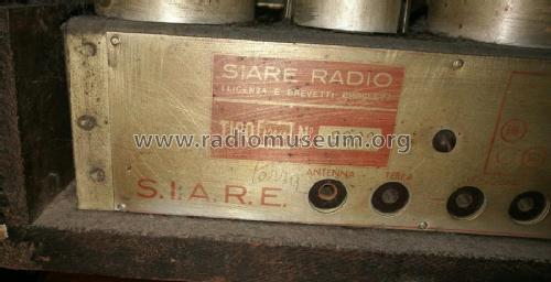 424A; SIARE -Crosley; (ID = 2073687) Radio