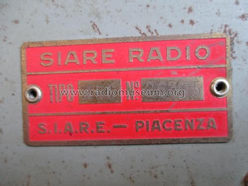 456C; SIARE -Crosley; (ID = 2243614) Radio