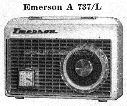 Emerson A737/L; SICART; Milano (ID = 1127505) Radio