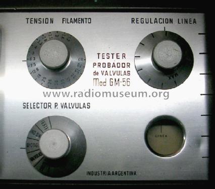 Probador de Válvulas Tester GM56; Sideral; Rosario (ID = 1237792) Equipment
